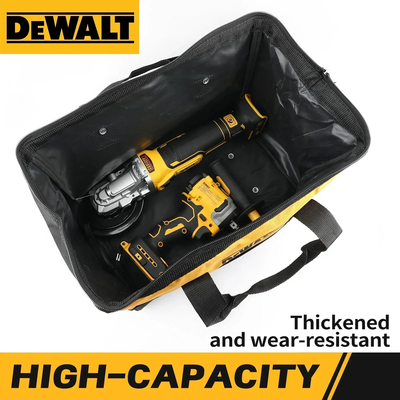 DEWALT Professional - Grade Handheld Hardware Kitn with Waterproof and Wear - resistant Oxford Cloth。