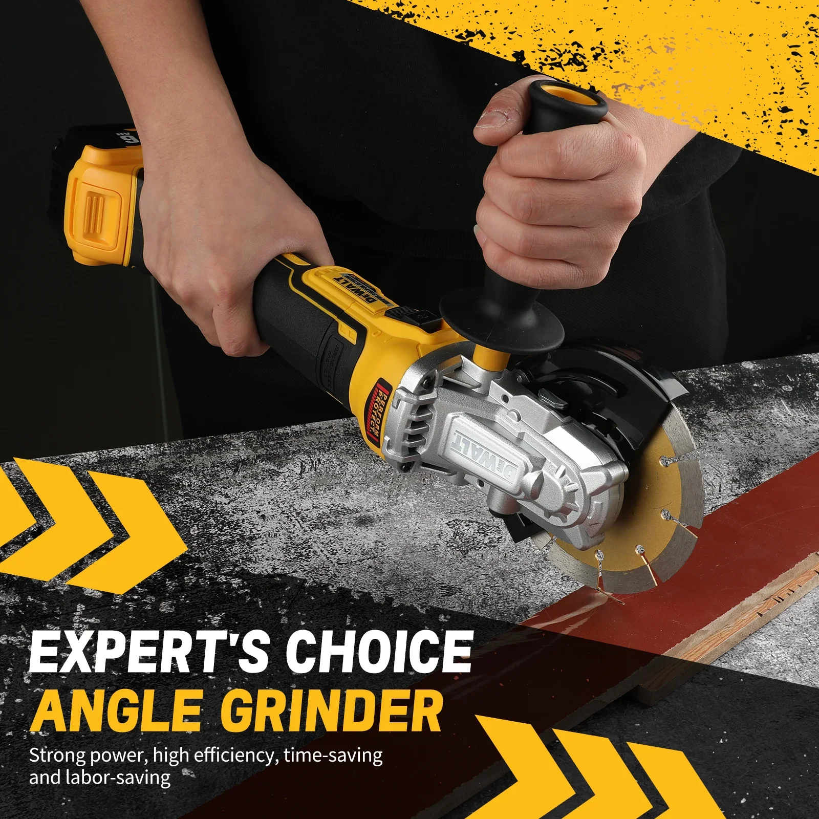 DEWALT DCG405FN Angle 20V Brushless This is a combination model that comes with an additional saw blade placed inside 125mm