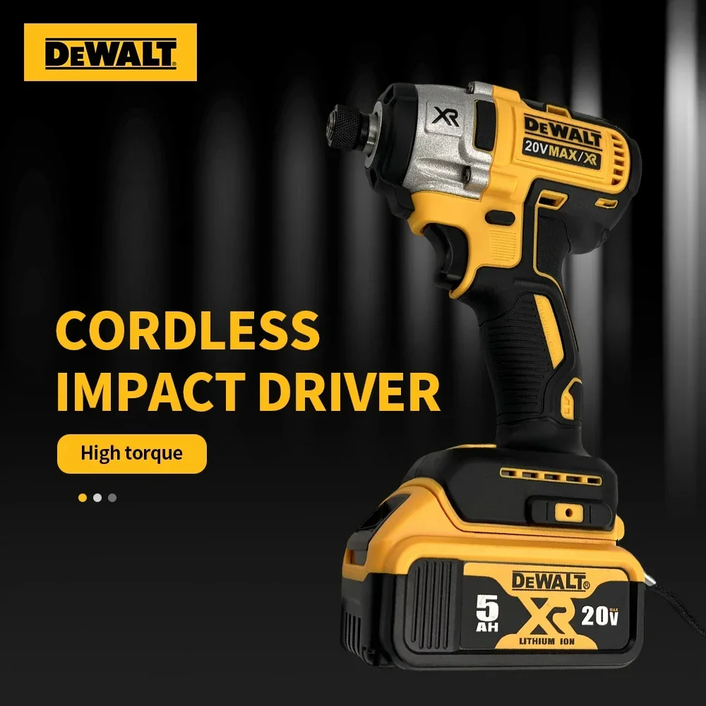 DEWALT DCD887 Electric drill tools Impact driver 20V Lithium-ion cordless drill Electric screwdriver Brushless motor Power tool