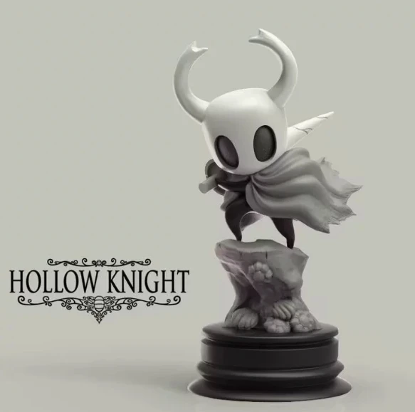 Hollow Knight Battle Car Cake Decoration Figure Model Toys 12cm